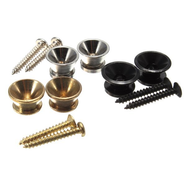 2xElectric Acoustic Guitar Bass Strap Button Screw Lock Pins Pegs
Pads Black - Intl 2xElectric Acoustic Guitar Bass Strap Button Screw Lock Pins Pegs
Pads Black - Intl
