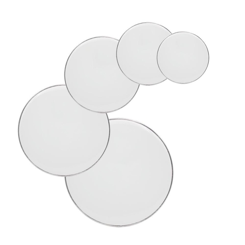 5pcs Semitransparent Drum Heads 12" 13" 14" 16" 22" for Drum Set - intl