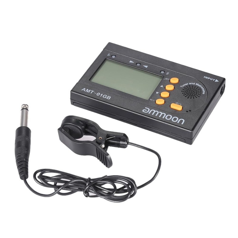 ammoon AMT-01GB Multifunctional 3in1 Digital Tuner + Metronome + Tone Generator Universal Portable for Chromatic Guitar Bass Violin - intl