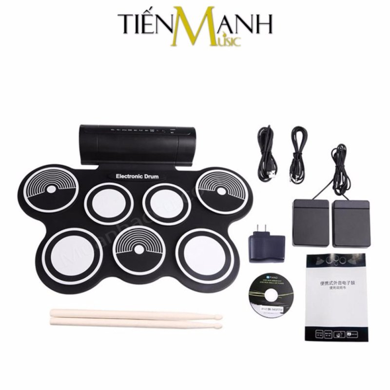 Bộ Trống điện tử Konix Portable Digital Drum MD759 (Hỗ trợ kết nối máy tính)