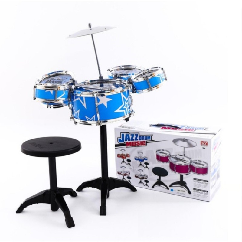 Bộ Trống Sôi Động Thỏa Sức Sáng Tạo Cho Bé TI462 tặng mũ đội đầu tắm an toàn cho bé K 111