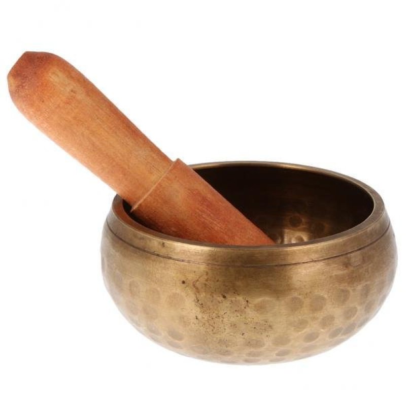 BolehDeals Tibetan Buddhist Chakra Healing Yoga Meditation Brass
Singing Bowl #A 8.5cm - intl