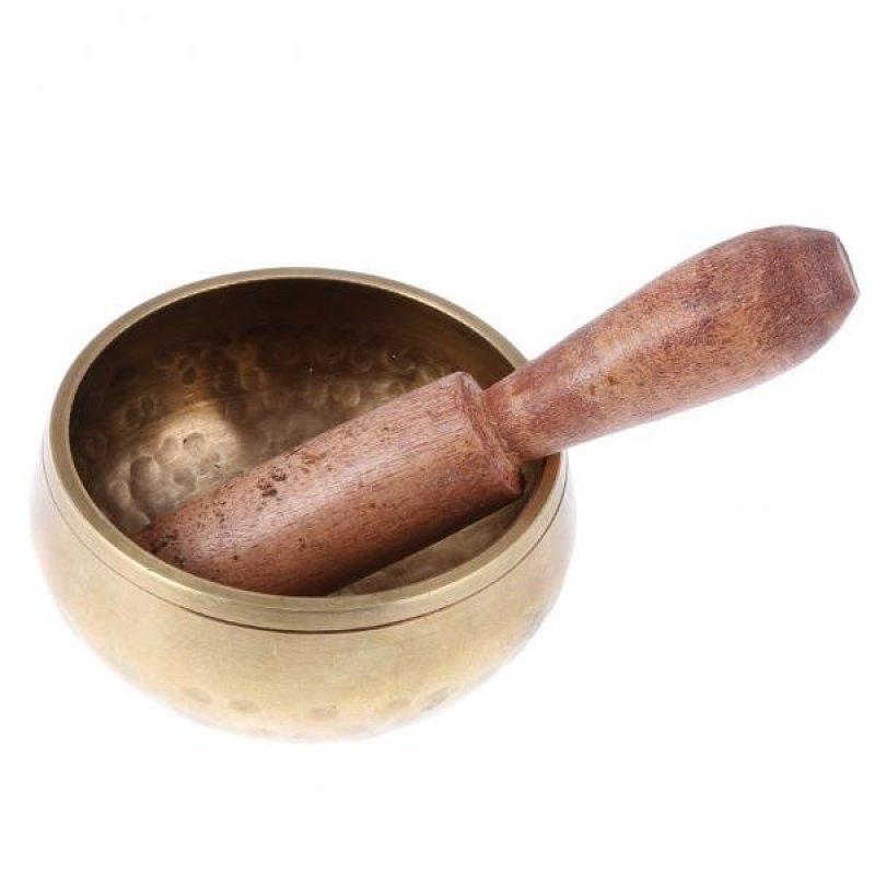 BolehDeals Tibetan Buddhist Chakra Healing Yoga Meditation Brass
Singing Bowl #A 8cm - intl