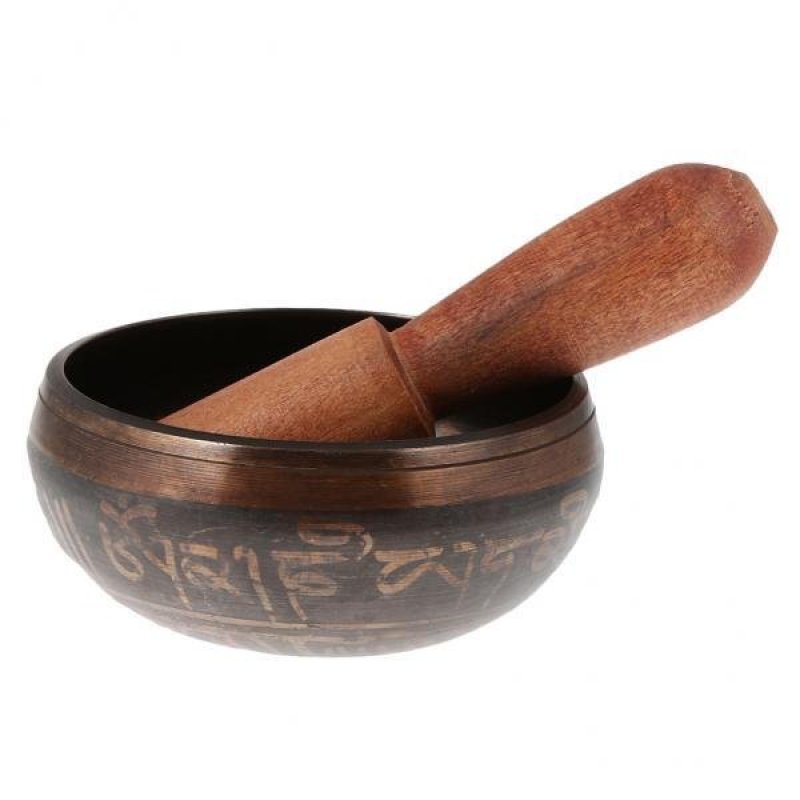 BolehDeals Tibetan Buddhist Chakra Healing Yoga Meditation Brass
Singing Bowl #B 9.5cm - intl