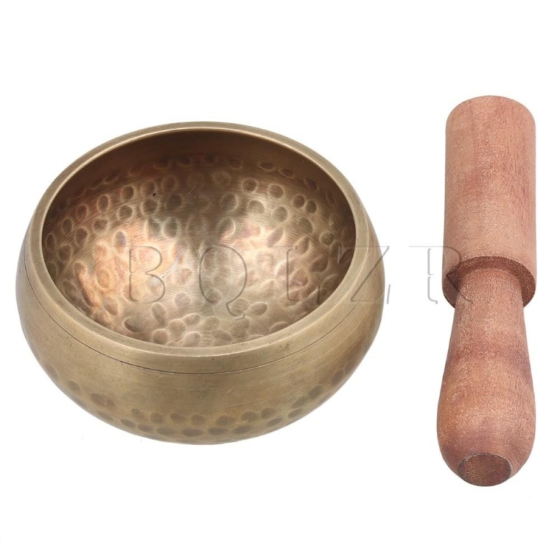Buddhist Prayer Tibetan Meditation Yoga Singing Bowl 8.5CM Caliber
- intl