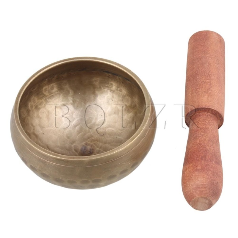 Buddhist Prayer Tibetan Meditation Yoga Singing Bowl 8CM Caliber -
intl