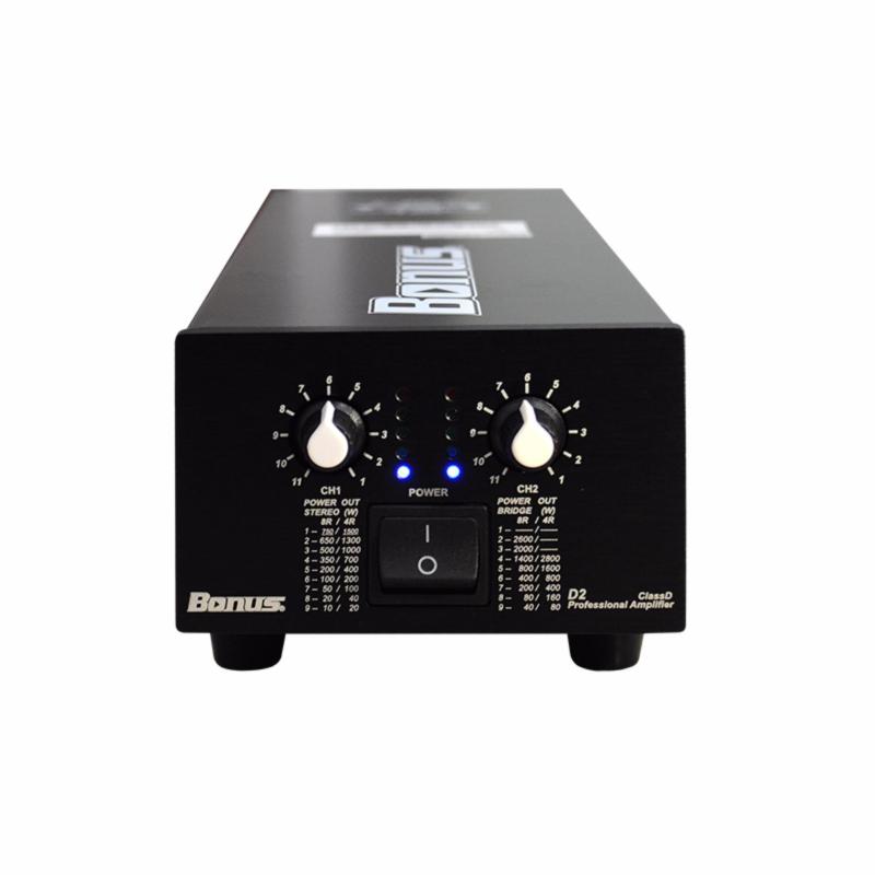 Cục đẩy power amplifier Bonus Audio D2