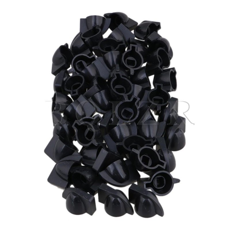 Effect Pedal Chicken Head Knobs Set of 200 Black - intl