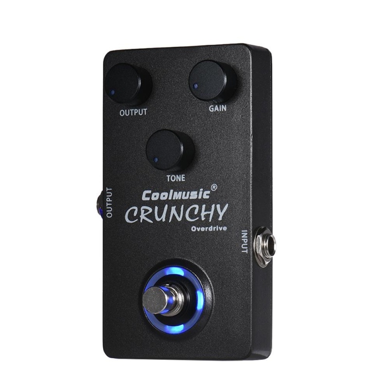 Electric Guitar Analog Overdrive Effect Pedal True Bypass Full Metal Shell - intl