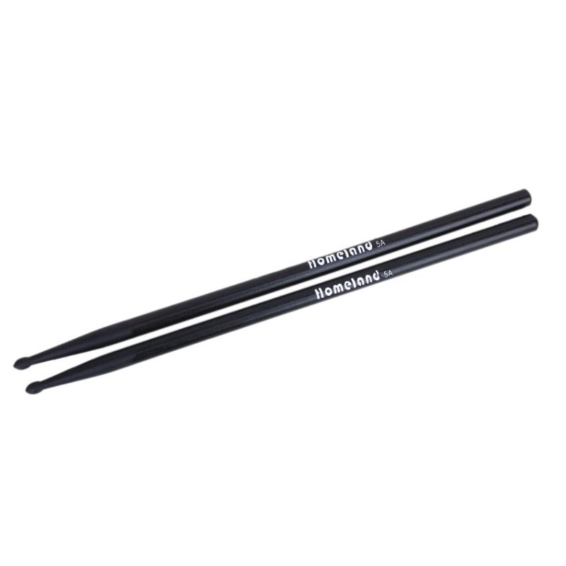 RIS Homeland A Pair Music Band Maple Wood Black Drumsticks 5A - intl