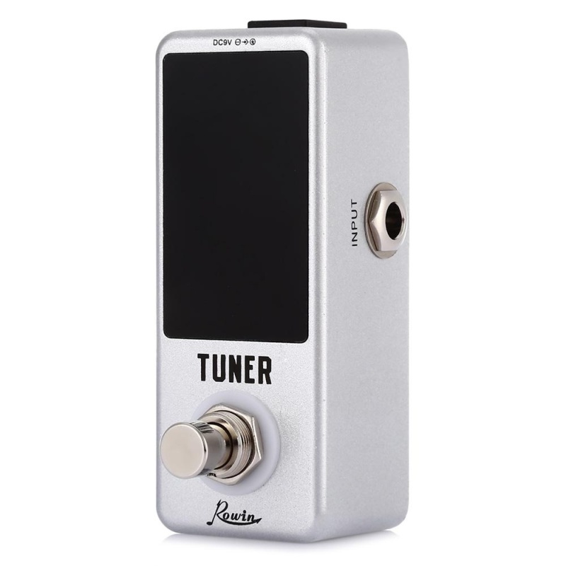 ROWIN LT - 910 LCD Screen Chromatic Guitar Pedal Tuner True Bypass - intl