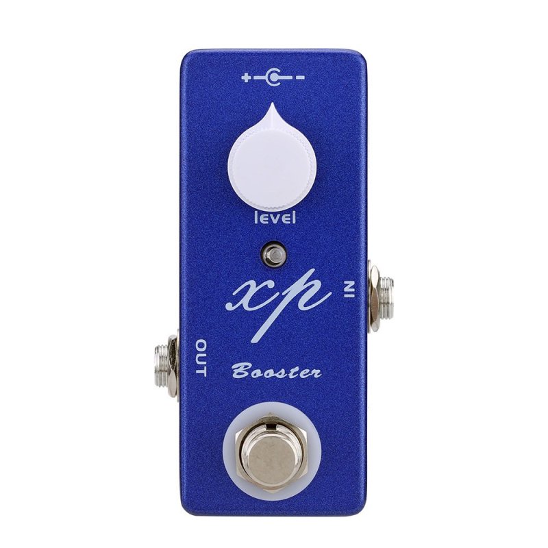 XP Booster Electric Guitar Effect Pedal Mini Single Effect with
Clean Boost True Bypass - Intl