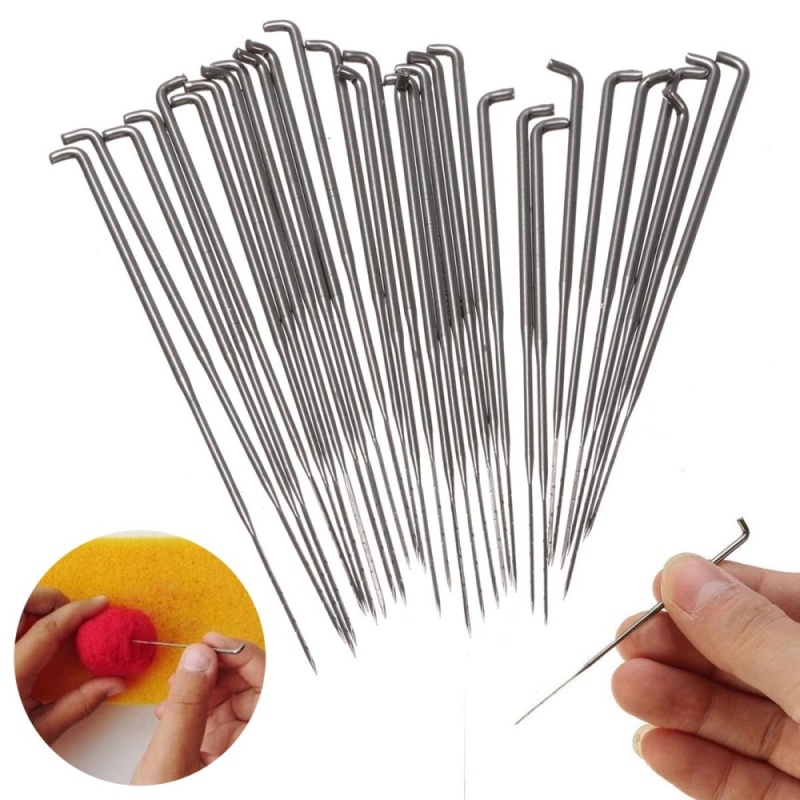 Bảng giá 30Pcs Felting Needles 3.5 inch /3.4 inch /3 inch Fits Mushroom Hand Crafts Tools - intl