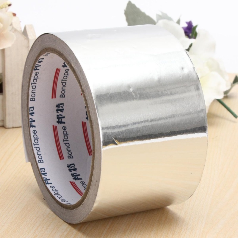 60mm x 17m Shield Adhesive Foil Duct Tape High Temperature Heat Resistant 200℃ - intl