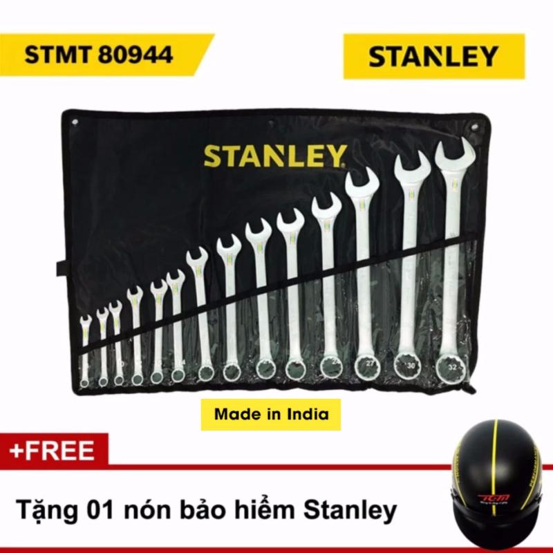 Bảng giá Bộ cờ lê vòng miệng Stanley 14 chi tiết STMT80944 (8-32mm) + Tặng nón bảo hiểm