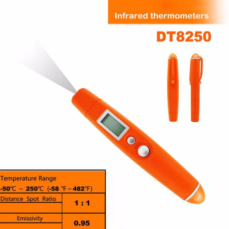 Bút đo nhiệt độ thông minh DT8250 (Vàng)