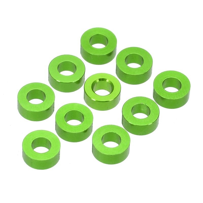 Bảng giá Suleve M3AN3 10Pcs M3 Thickening Flat Grommet Gasket Washer Spacer
Multi-color Aluminum alloy - intl