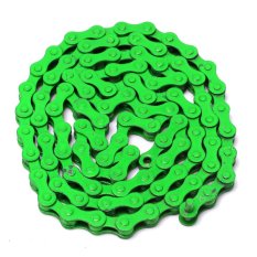 Dead coaster chain / road bike chain color / fixed gear track
mountain bike chain / chain multiple colors / Dead coaster
dedicated chain / single speed link Green - intl