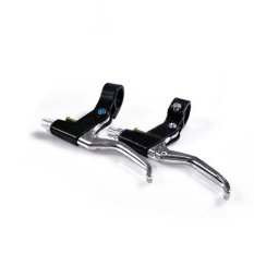 Lightweight ALLOY Brake Levers 2-finger Bike Bicycle BMX red - intl