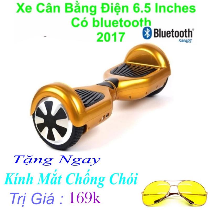 Mua Xe Tự cân bằng điện 6.5 inches Có bluetooth 2017(Vàng) Tặng Ngay Kính Mắt Chống chói Trị Giá 169k