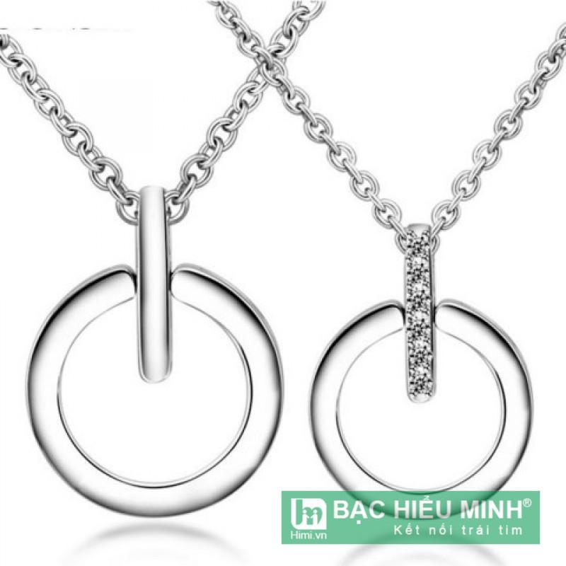 Dây chuyền đôi Bạc Hiểu Minh DCC115 (Bạc)