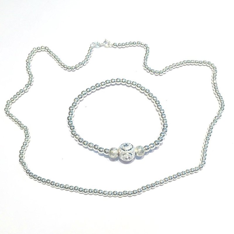 Bộ trang sức bạc nữ (Trắng)