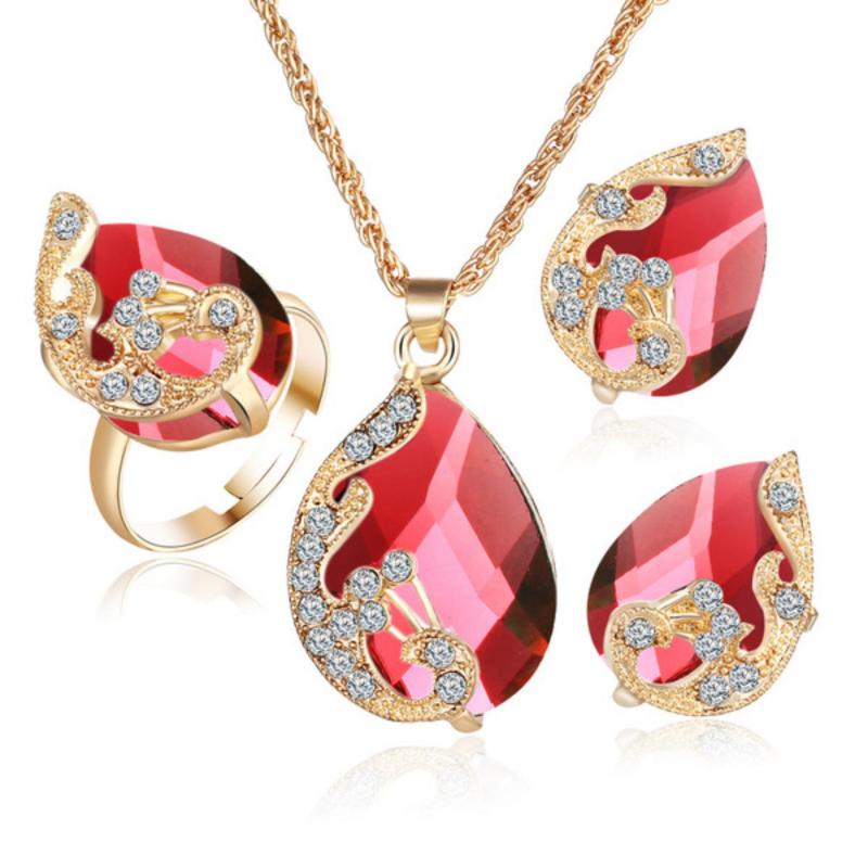 Bộ trang sức đính đá thời trang cao cấp TH1380