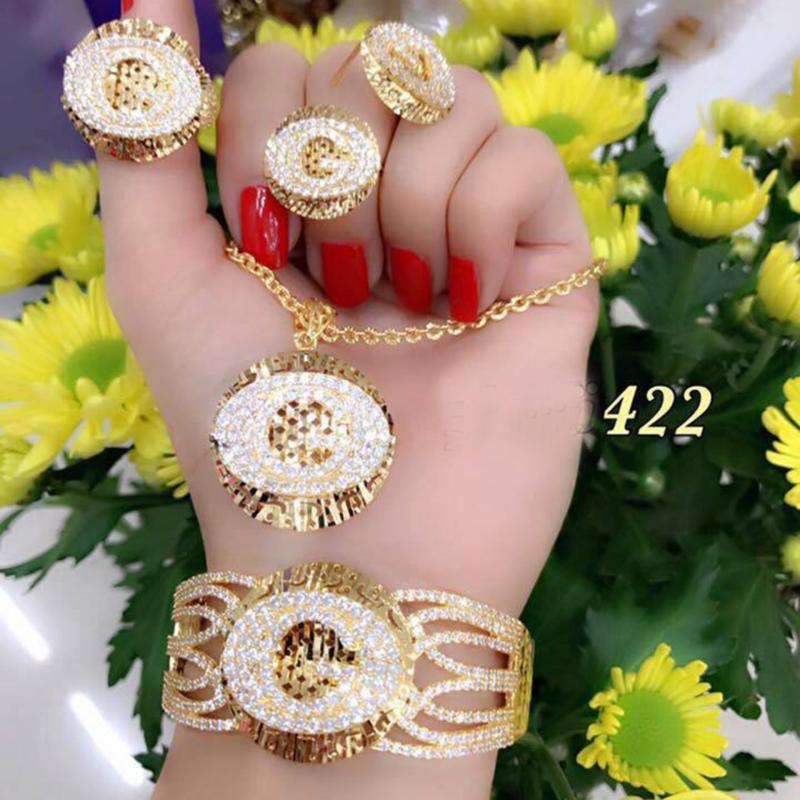Bộ Trang Sức Nữ Xi Vàng 18K Gucci Gadoshop