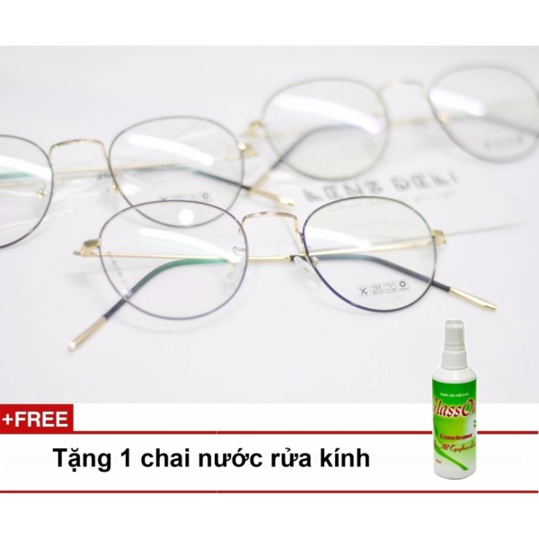 Giá bán Gọng kính siêu mỏng LENS Deli + Tặng 1 chai nước rửa kính Glassone