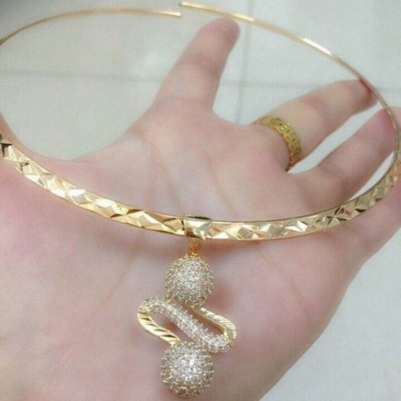 Kiềng Xi Vàng 18K_QVK011005
