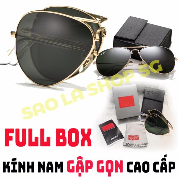 Giá bán Kính Mát Nam Cao Cấp Gập Gọn Full Box RB-No.1