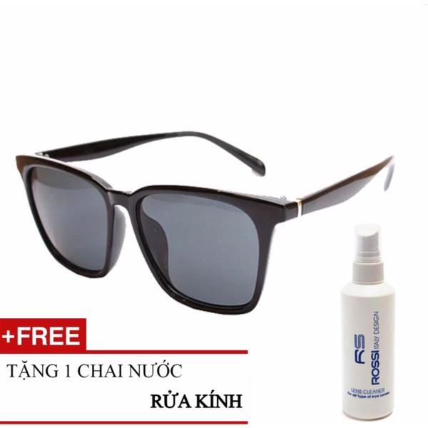 Giá bán Kính mát unisex Shady MN878.1 (Nâu) + Tặng 1 chai nước rửa kính ROSSI Italy Design