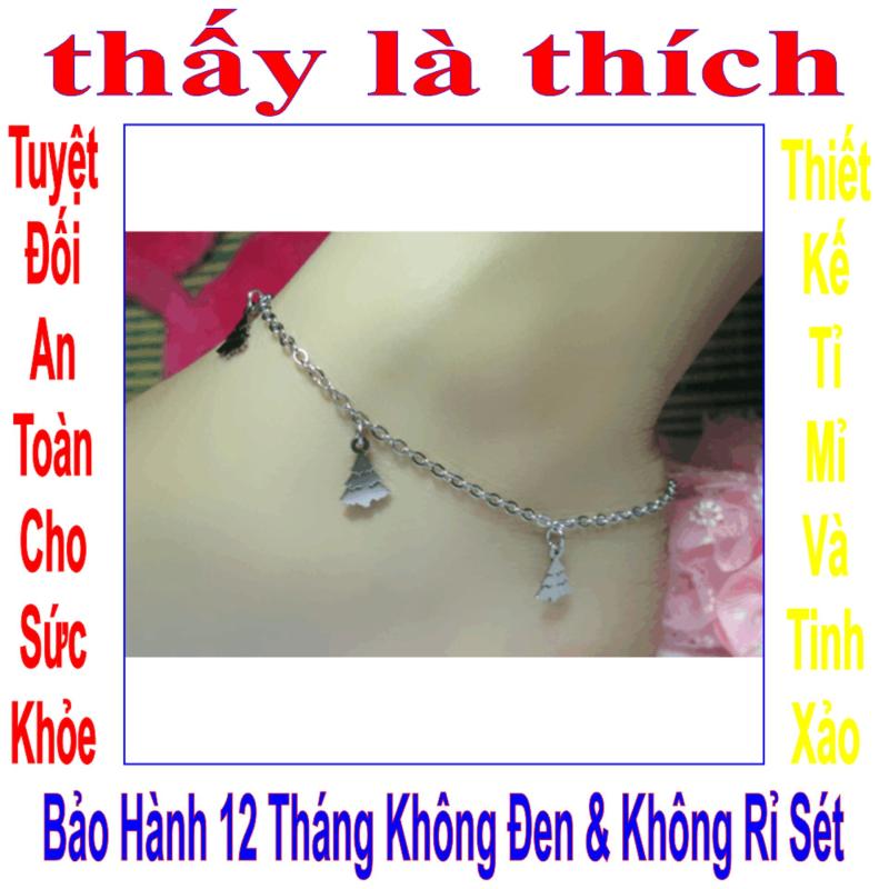 Lắc chân inox thấy là thích kiểu cây thông noel
