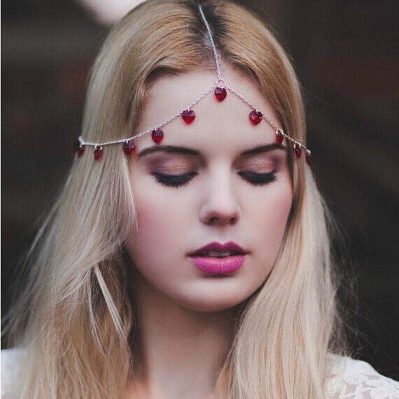 Lady Women Head Jewelry Chain Headband Hair Band Headpiece Love
Tassels - intl