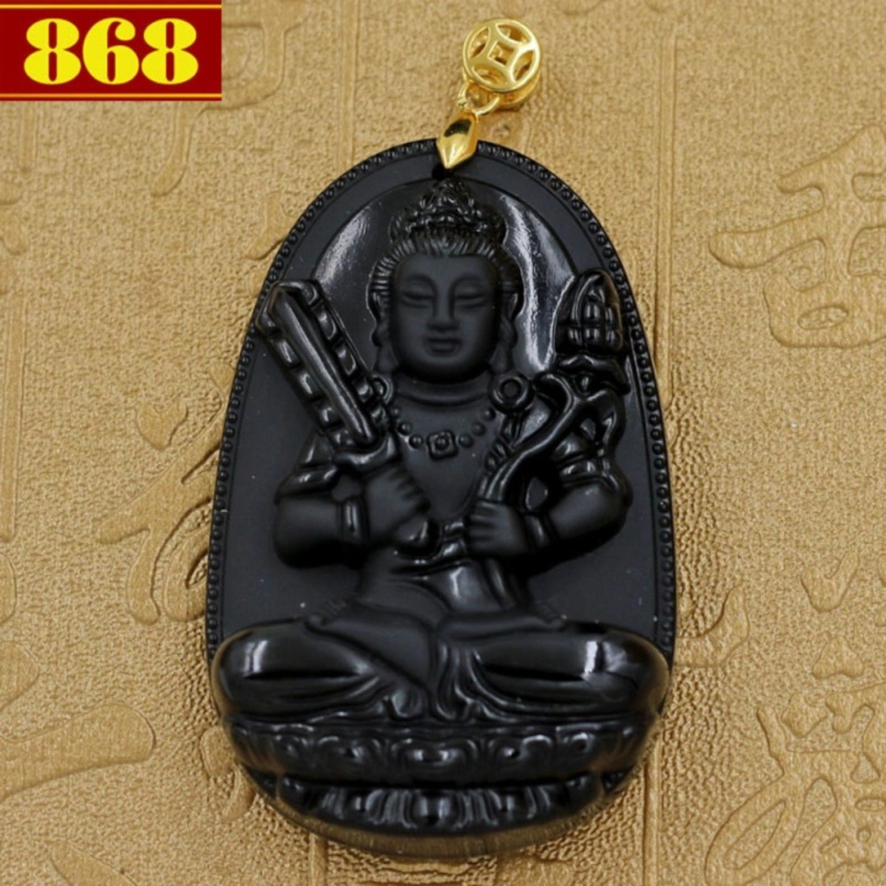 Mặt dây chuyền Hư Không Tạng Bồ Tát size lớn 6cm