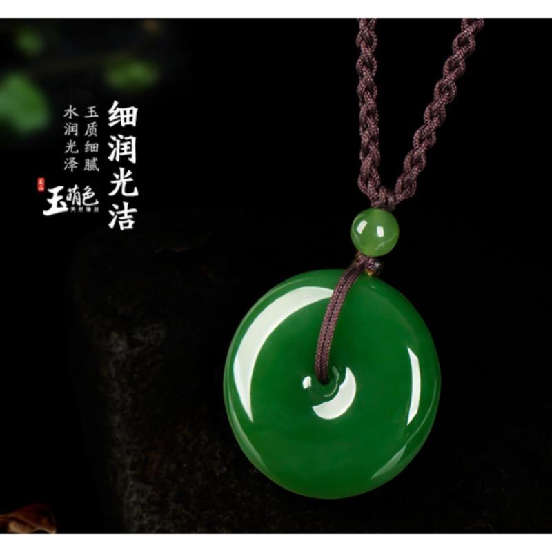 Ngọc bội cẩm thạch xanh