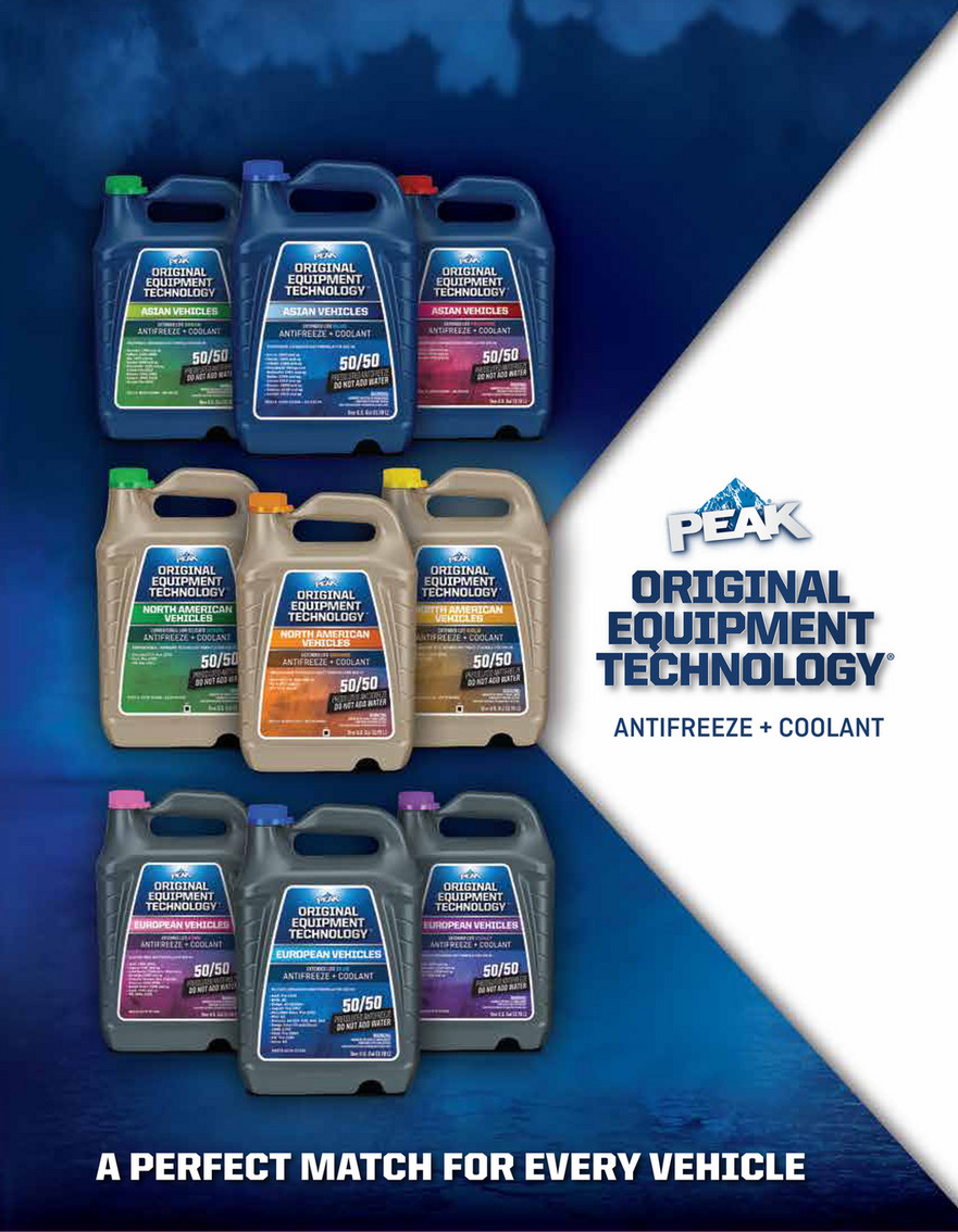 PEAK ORIGINAL EQUIPMENT TECHNOLOGY ANTIFREEZE COOLANT 55 OFF