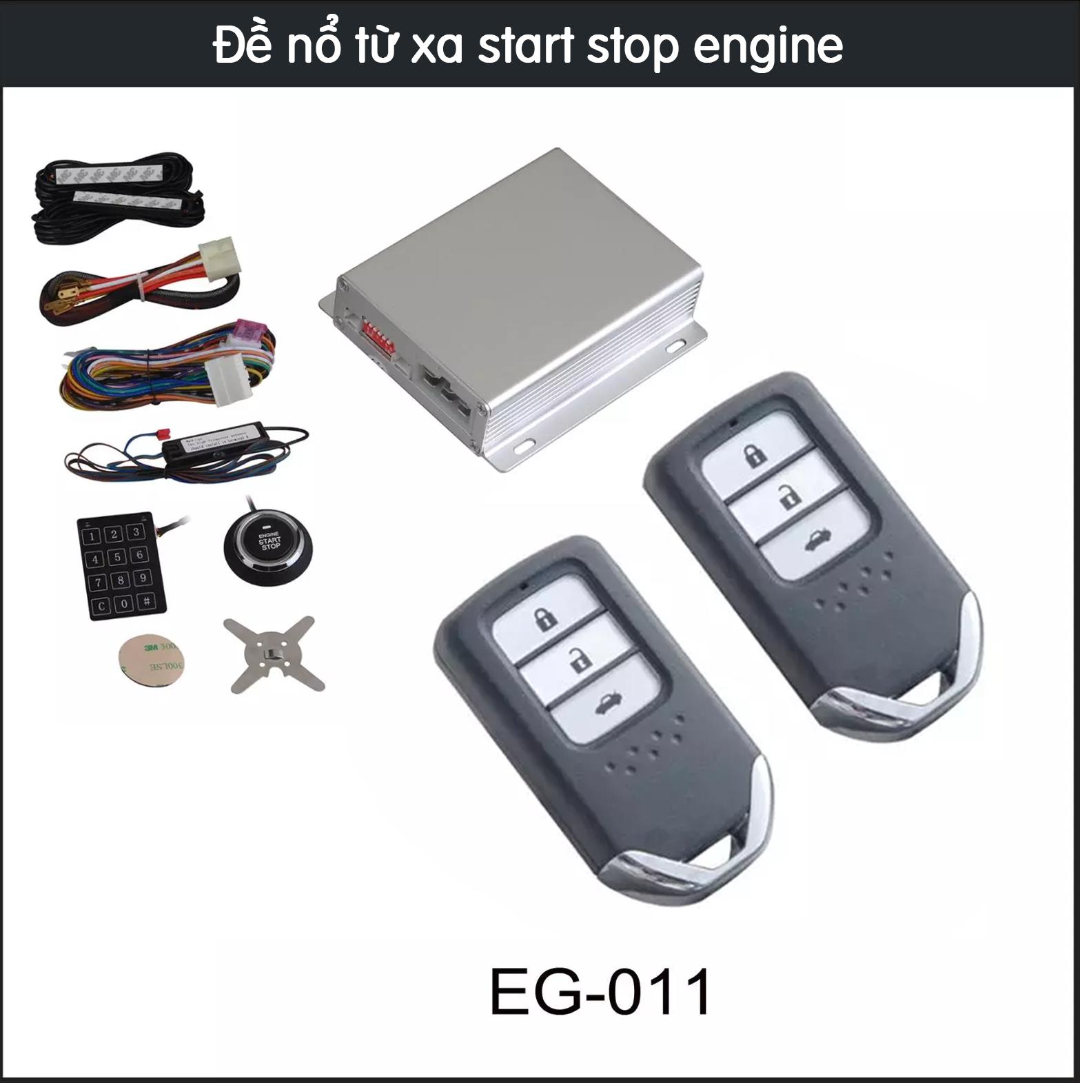 Khởi Động Xe Hơi Từ Xa Start-Stop Mẫu Remote Dùng Cho Honda
