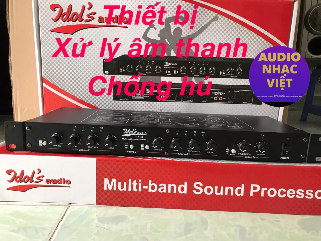 [HCM]BỘ XỬ LÝ ÂM THANH IDOL IP100 CHỐNG HÚ 3 TRONG 1