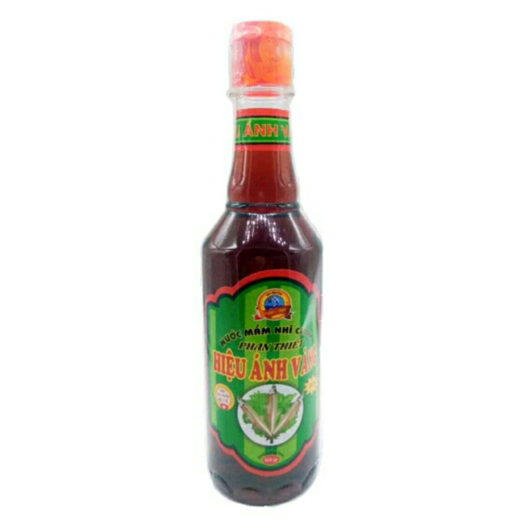 Bộ 06 chai nước mắm nhỉ cá cơm nguyên chất phan thiết hiệu hoàng ngư 30°n 500ml