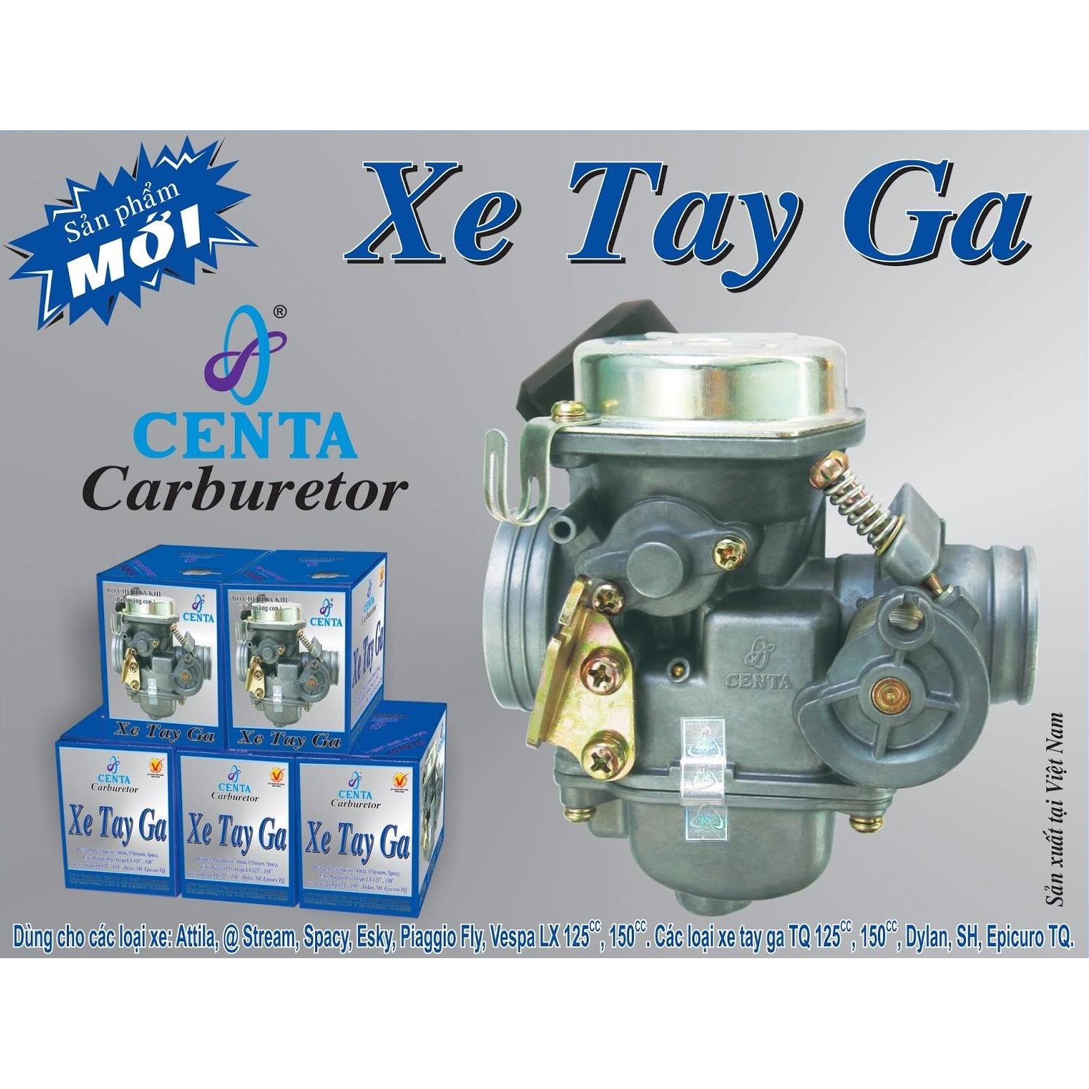 Bình xăng con Centa dành cho xe tay ga - tiết kiệm xăng