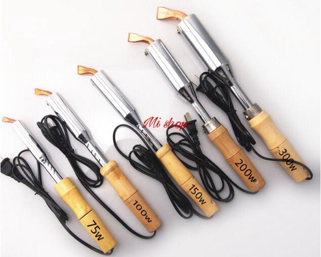 Mỏ hàn thiếc(chì) cán gỗ chuyên dụng cho mối hàn To 220v-100w
