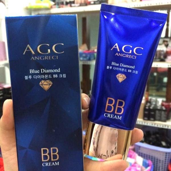 Kem nền AGC Blue Diamond siêu che khuyết điểm Hàn Quốc (xanh) cao cấp