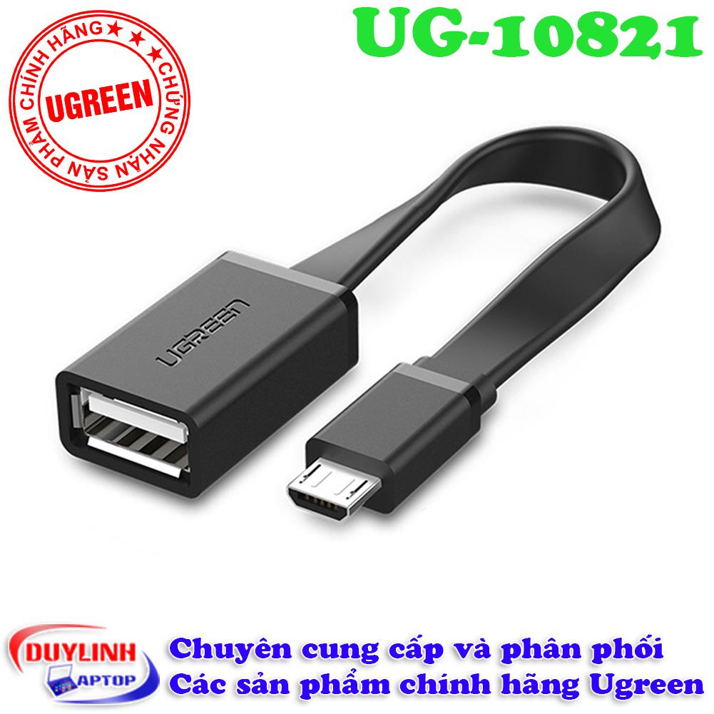 Dây cáp Micro USB OTG dẹt chinh hãng Ugreen 10821