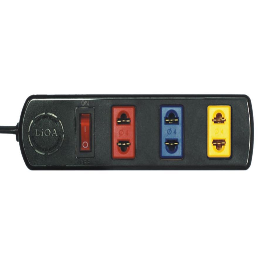 Ổ cắm lioa - 3ts- dâydài 3m - màu đen