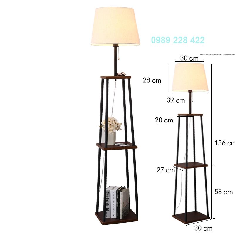 Đèn cây trang trí có kệ – KH1890