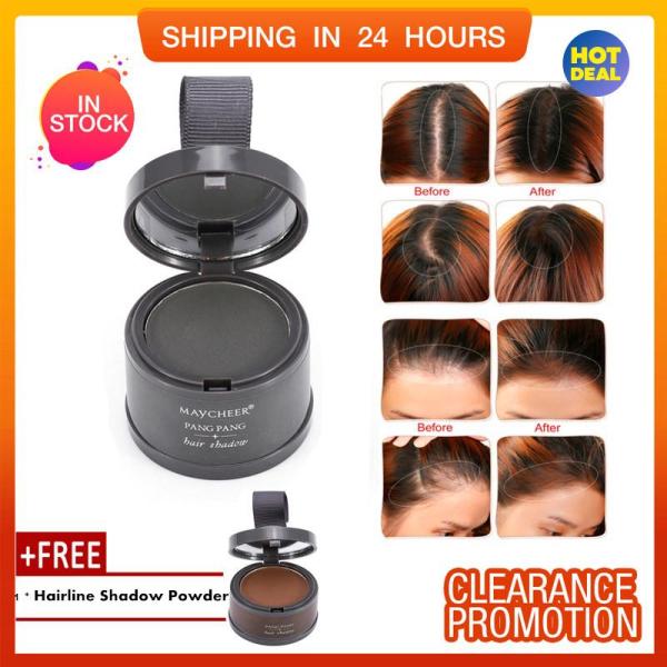 [Buy 1 Get 1 Free] HOT Forehead Curve Beautifying Hair Repair Powder Hairline Shadow Powder (4#) giá rẻ