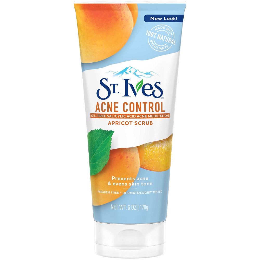 Sữa Rửa Mặt Ngăn Ngừa Mụn St.Ives Chiết Xuất Trái Mơ (170g)
