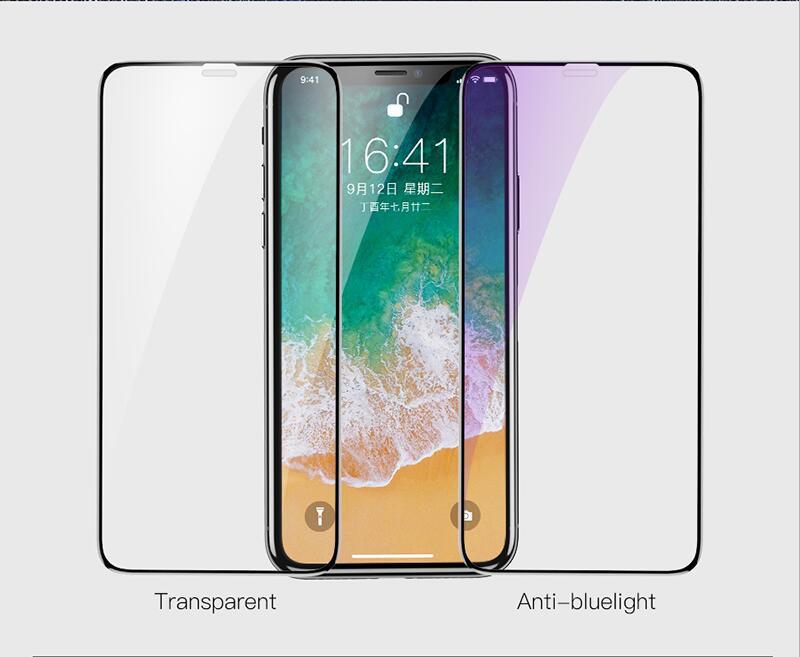 Kính cường lực baseus cho iphone x - đen