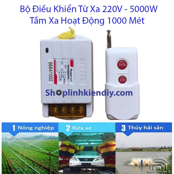 Công tắc điều khiển từ xa 220v - 1000m